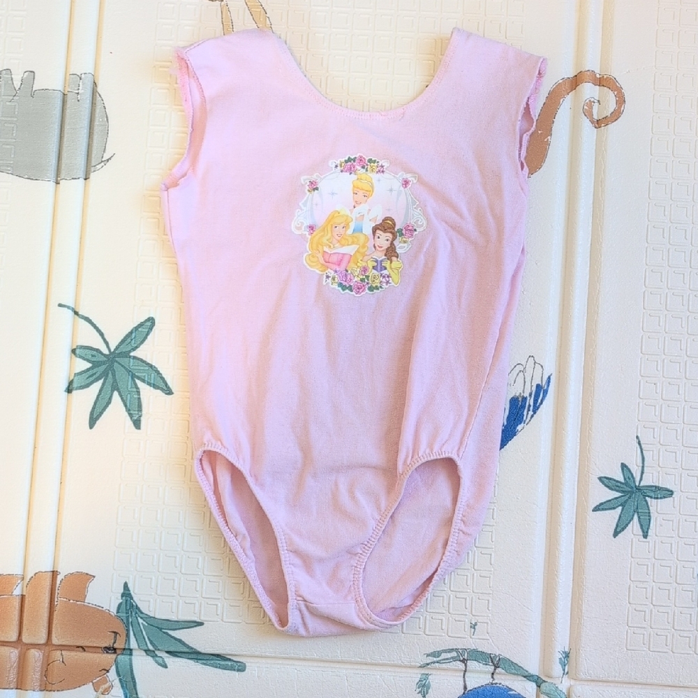 Vintage Y2K Disney Princess Leotard Bodysuit 8-10